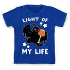 Light of my Life - Mothman and Lamp T-Shirt