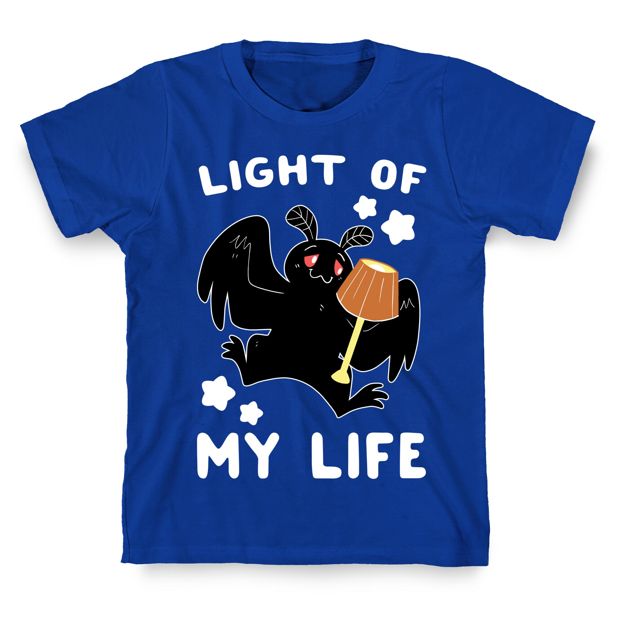 Light of my Life - Mothman and Lamp T-Shirt
