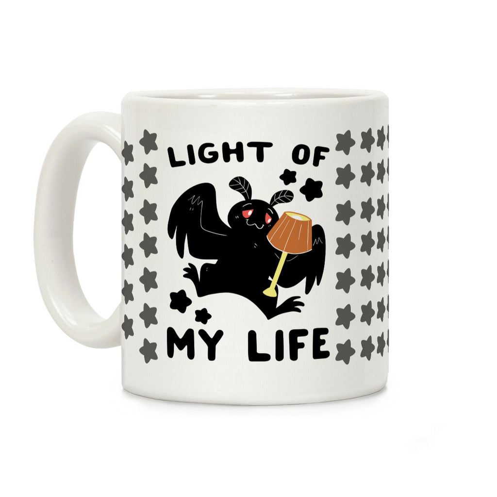 Light of my Life - Mothman and Lamp Coffee Mug
