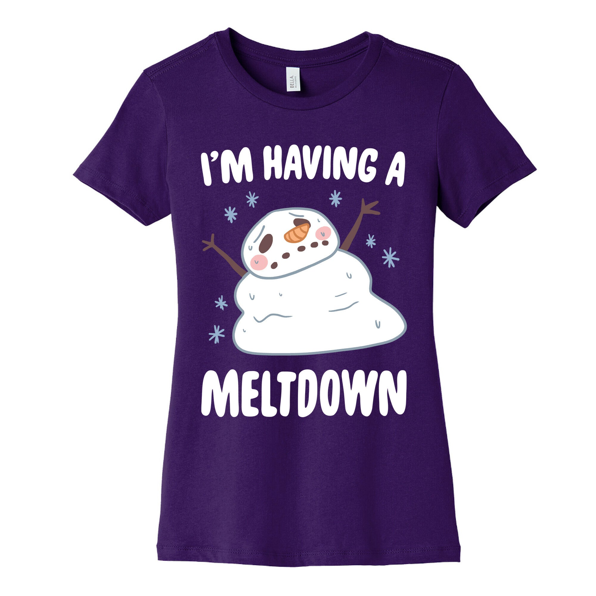 I'm Having A Meltdown Women's Cotton Tee
