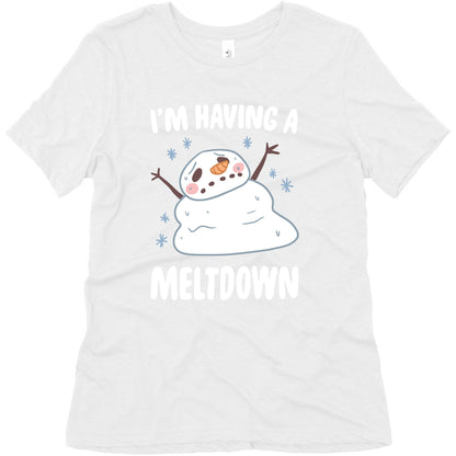 I'm Having A Meltdown Women's Triblend Tee