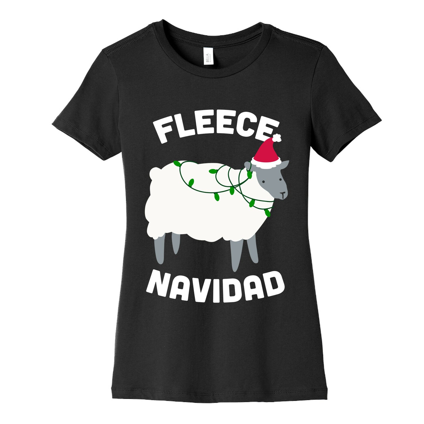 Fleece Navidad Women's Cotton Tee