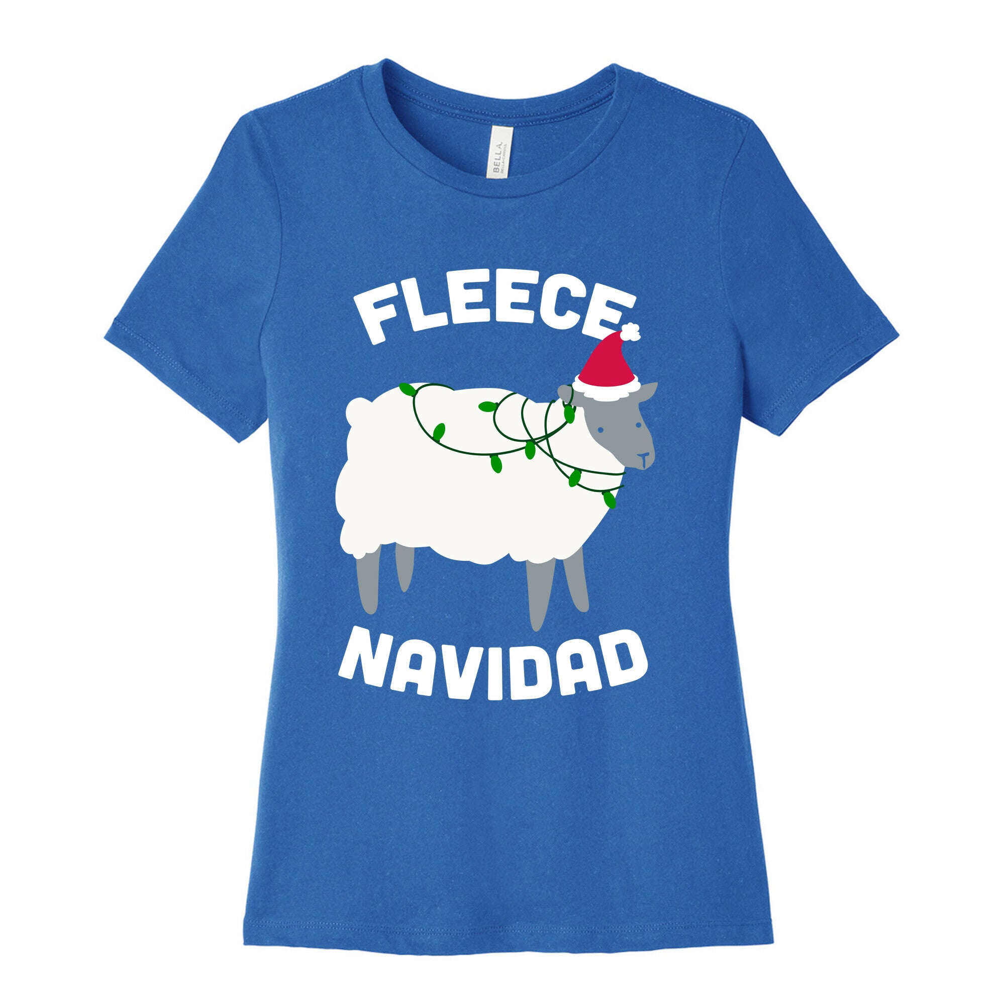 Fleece Navidad Women's Cotton Tee