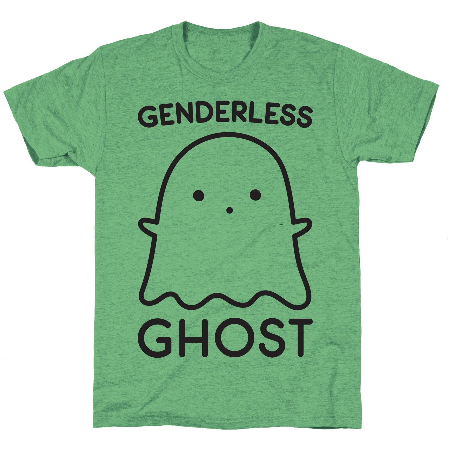 Genderless Ghost Unisex Triblend Tee