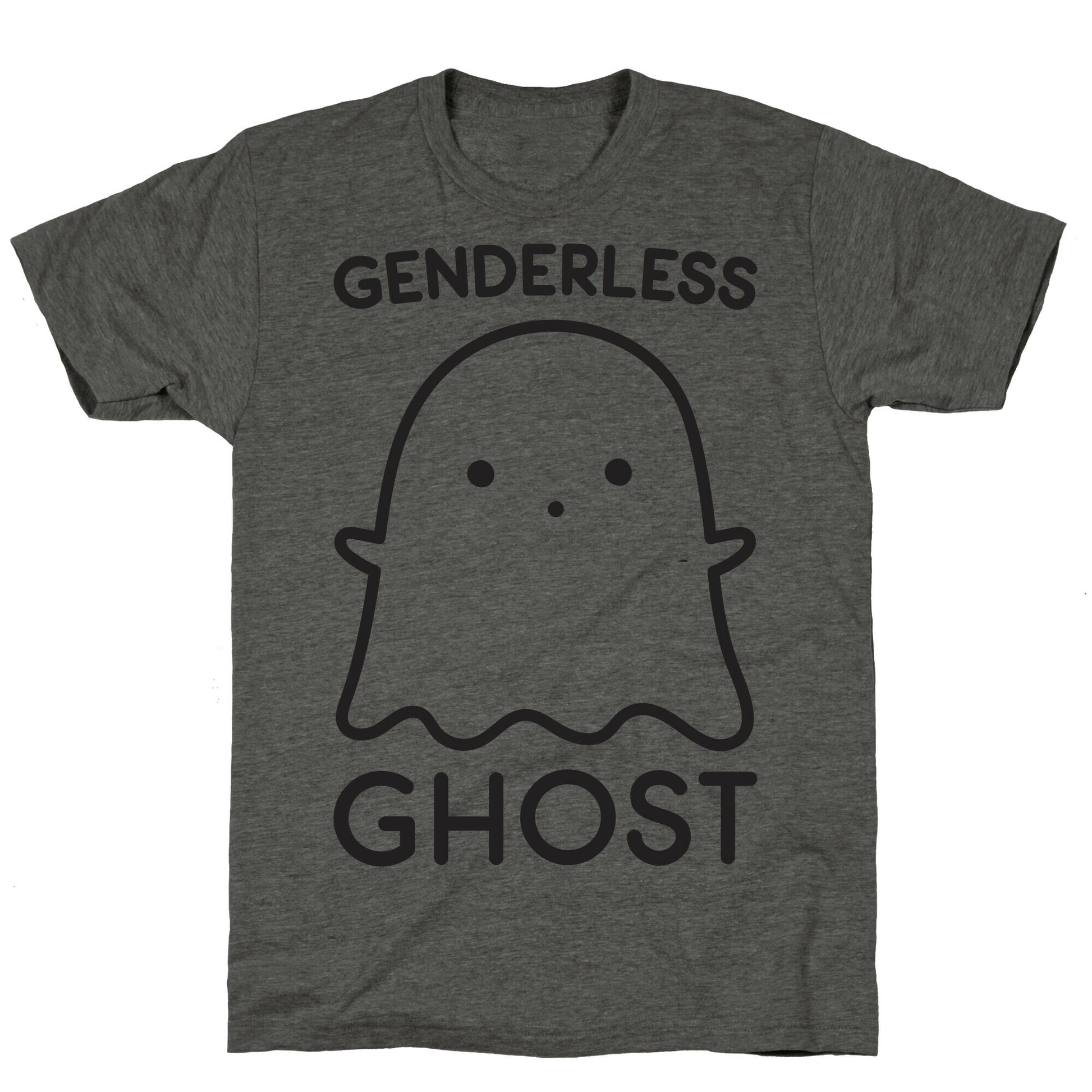 Genderless Ghost Unisex Triblend Tee