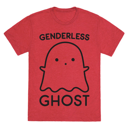 Genderless Ghost Unisex Triblend Tee