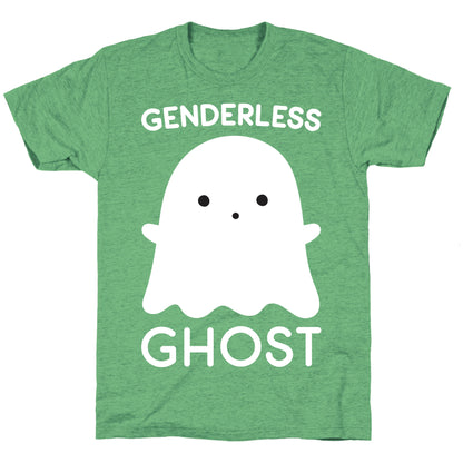 Genderless Ghost Unisex Triblend Tee