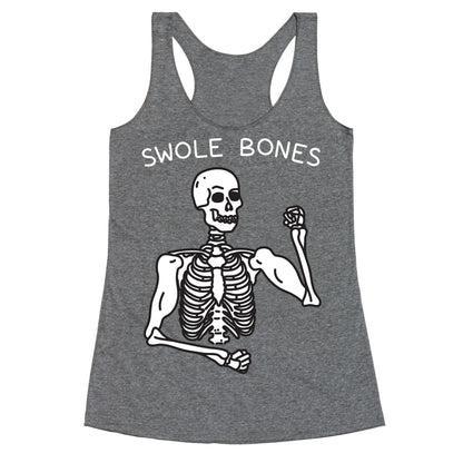 Swole Bones Skeleton Racerback Tank