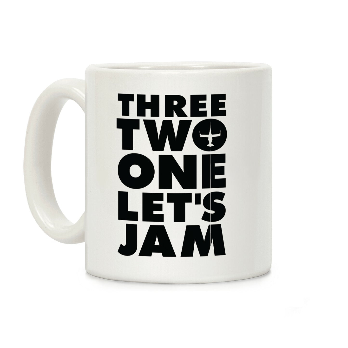 Three Two One Let's Jam Cowboy Bebop Coffee Mug