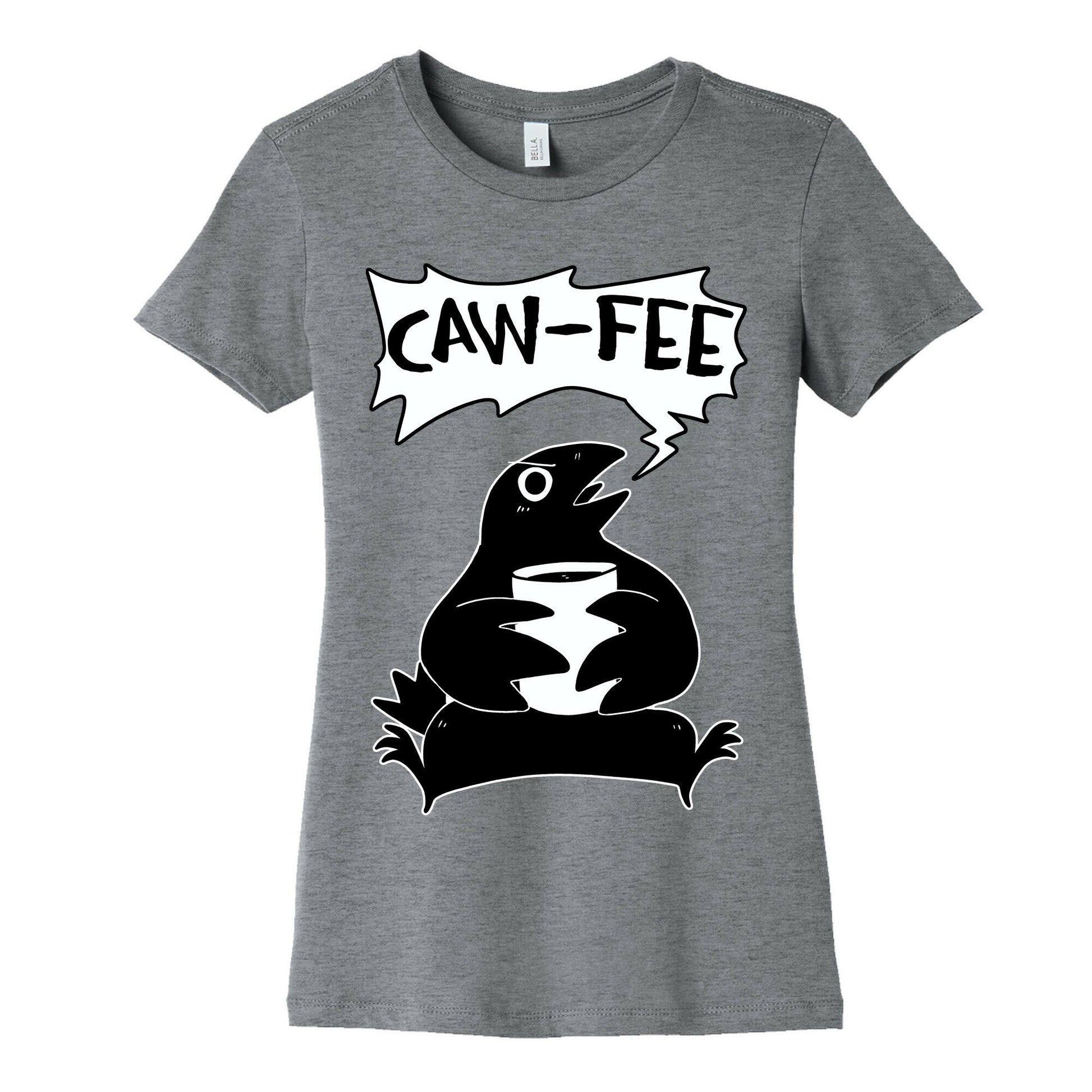 Caw-fee Women's Cotton Tee