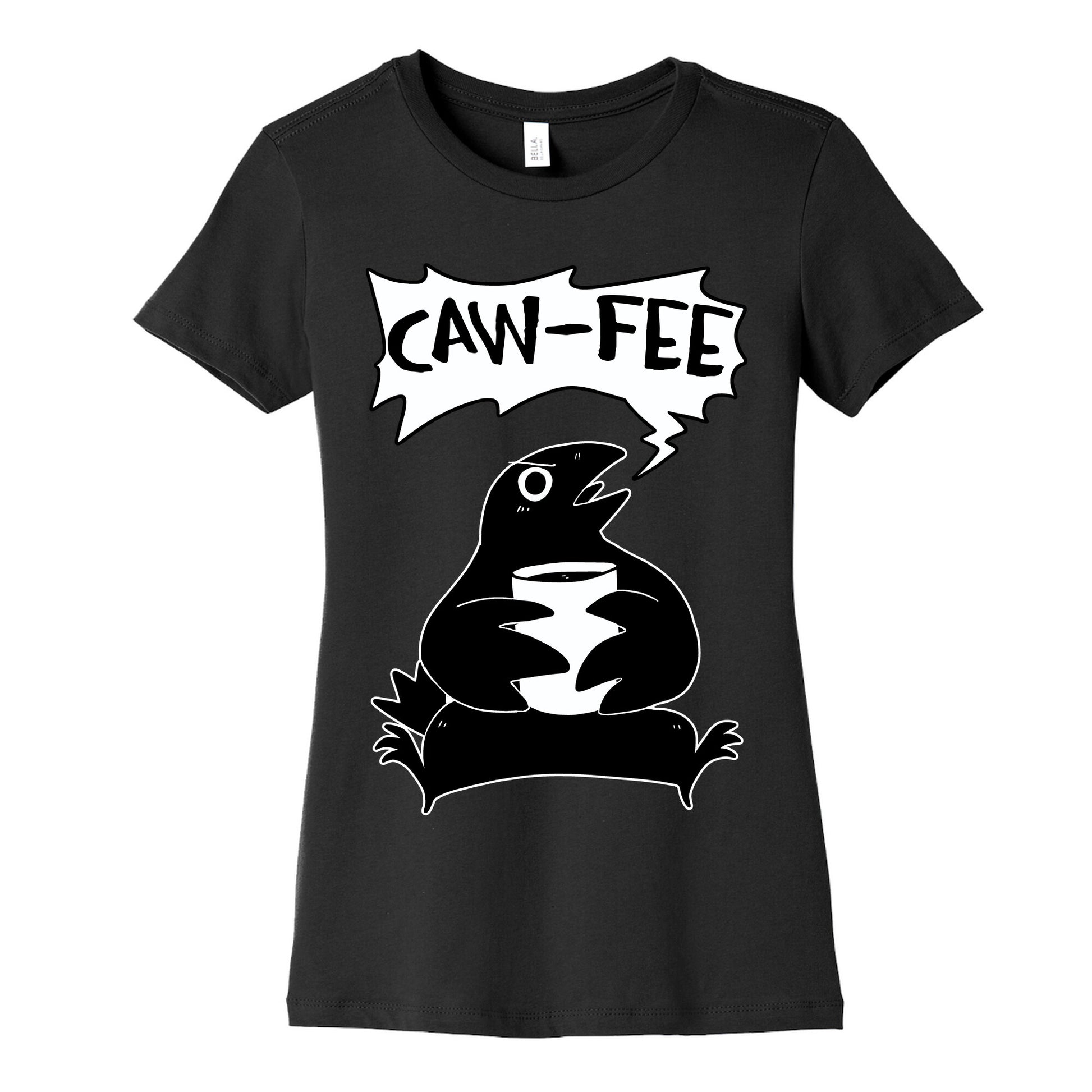 Caw-fee Women's Cotton Tee