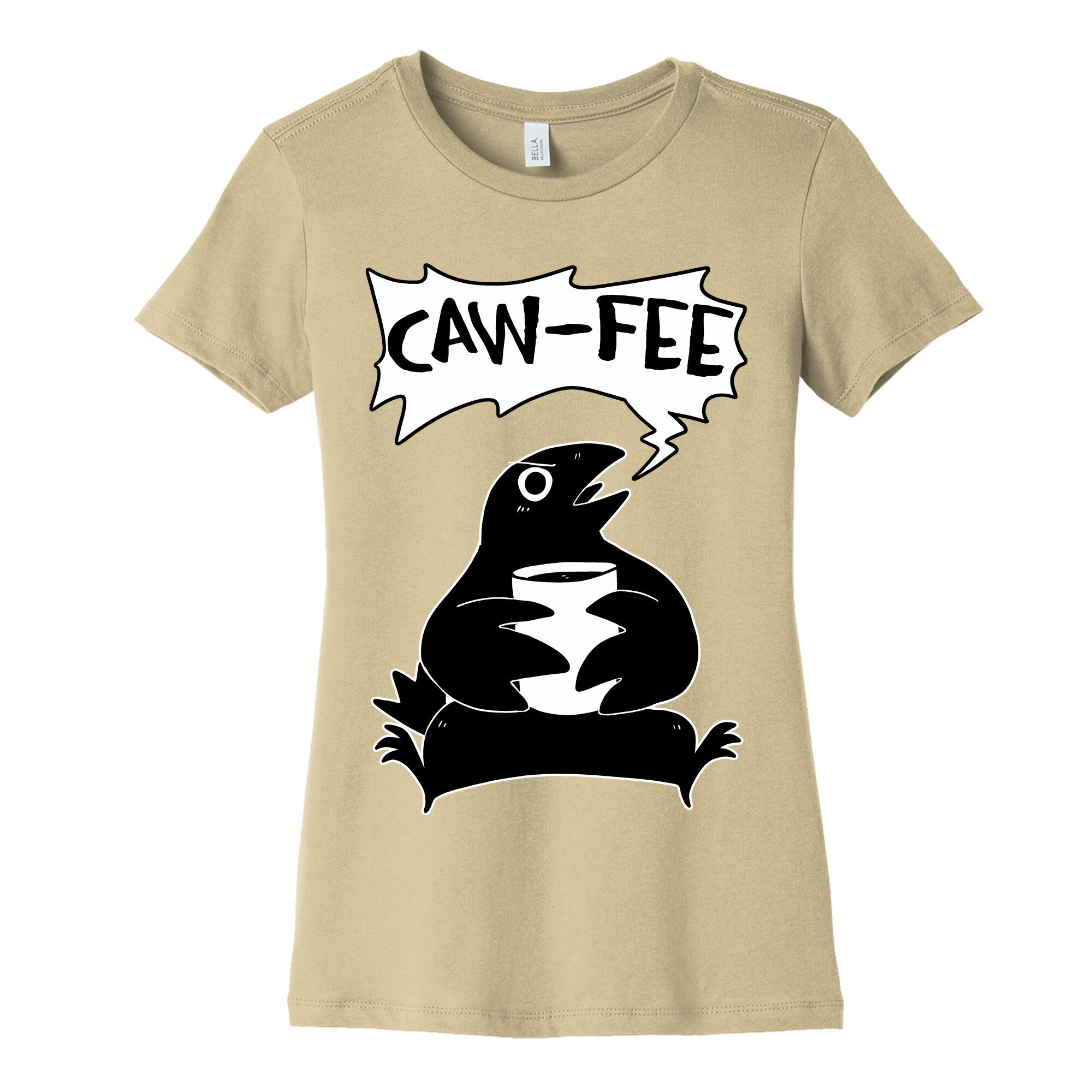 Caw-fee Women's Cotton Tee