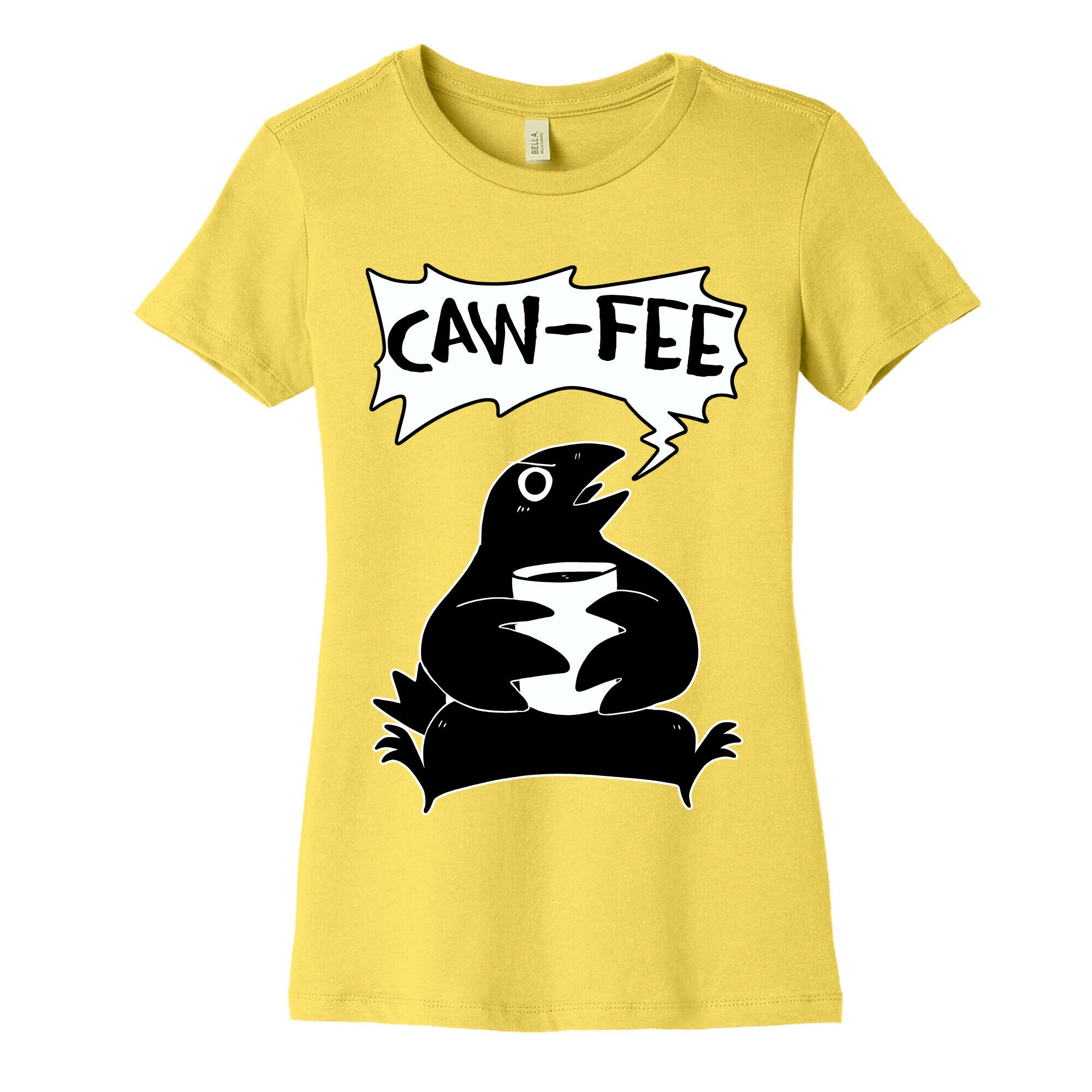 Caw-fee Women's Cotton Tee