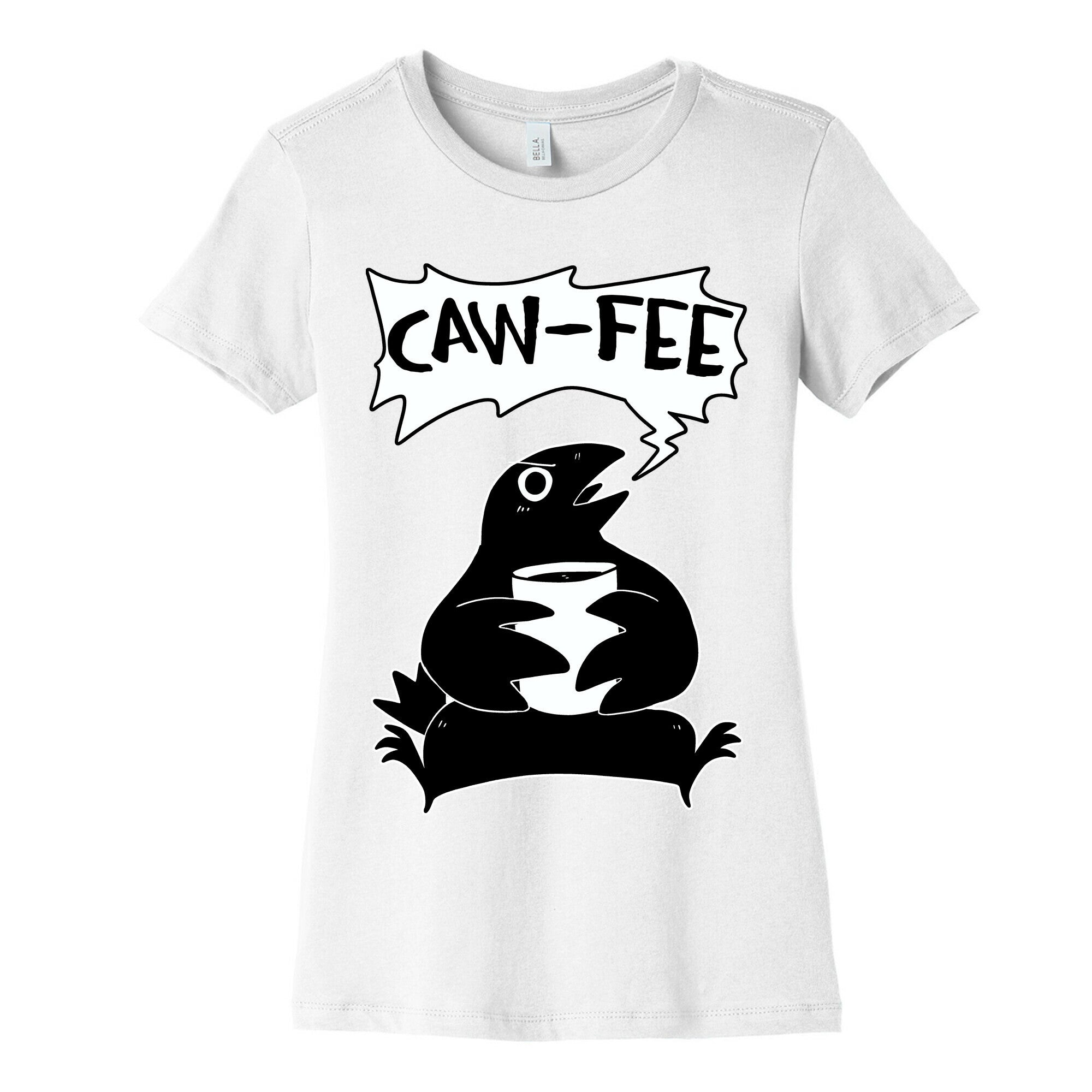 Caw-fee Women's Cotton Tee