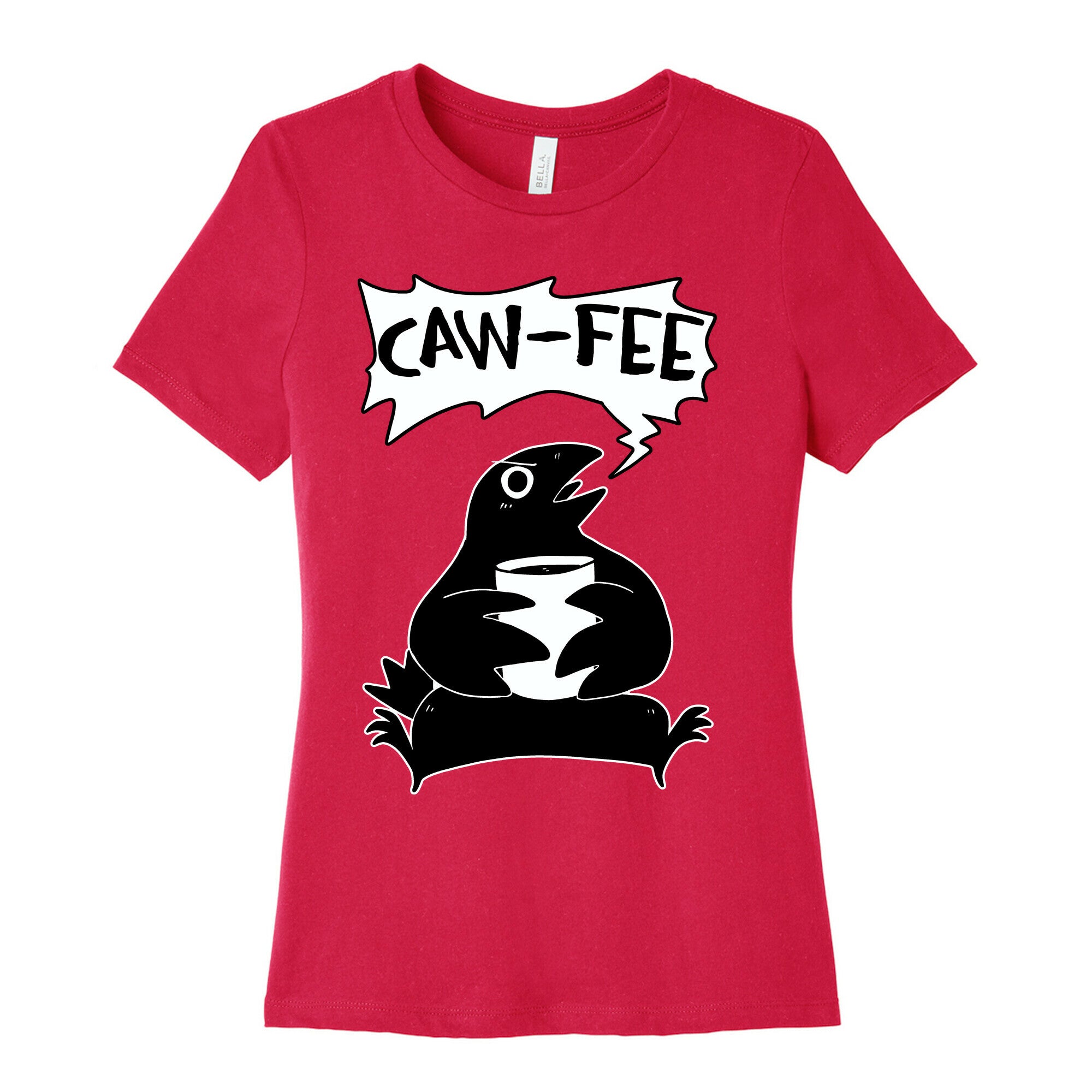 Caw-fee Women's Cotton Tee