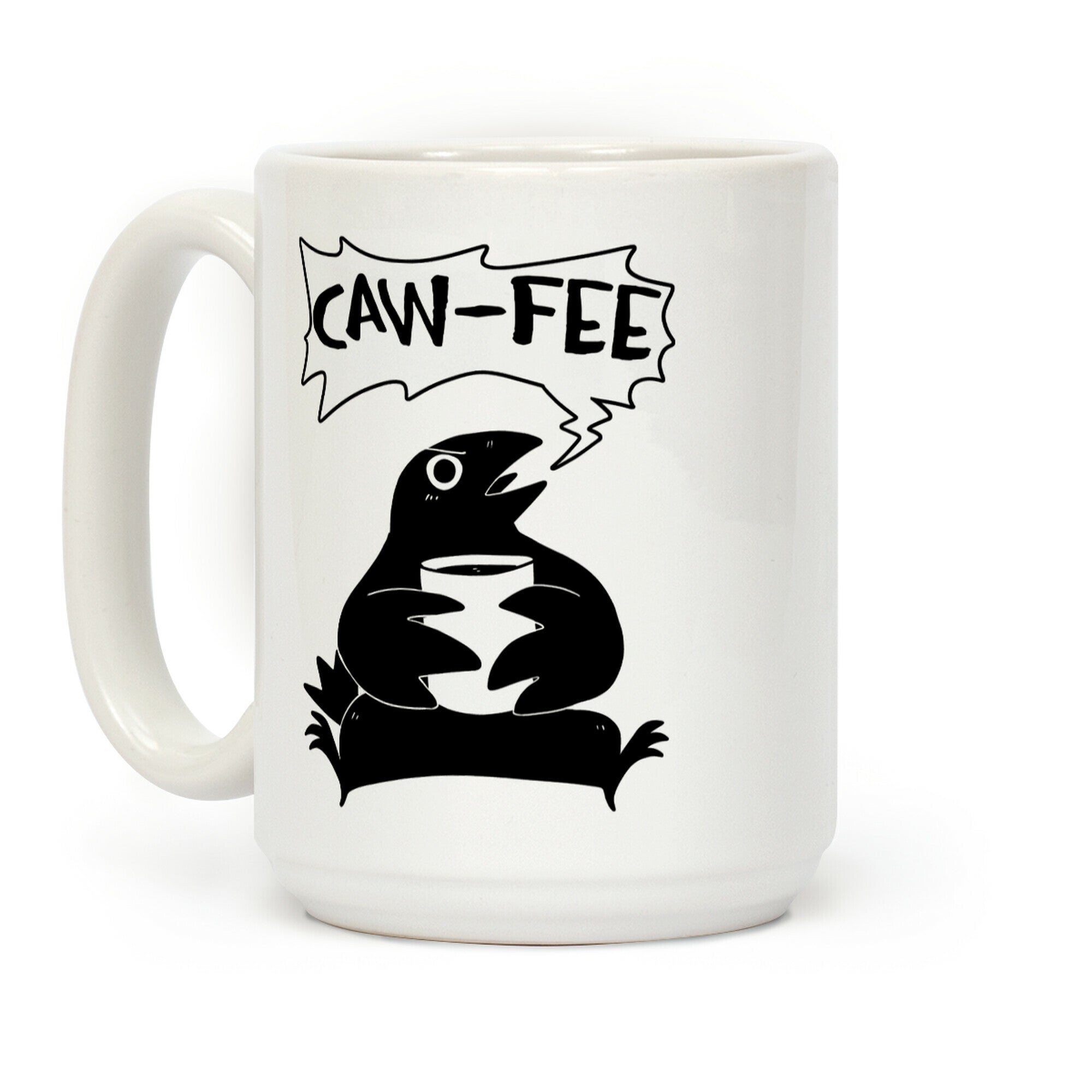 Caw-fee Coffee Mug