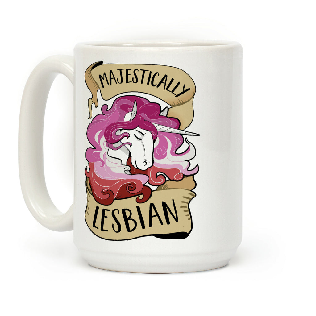 Majestically Lesbian Coffee Mug
