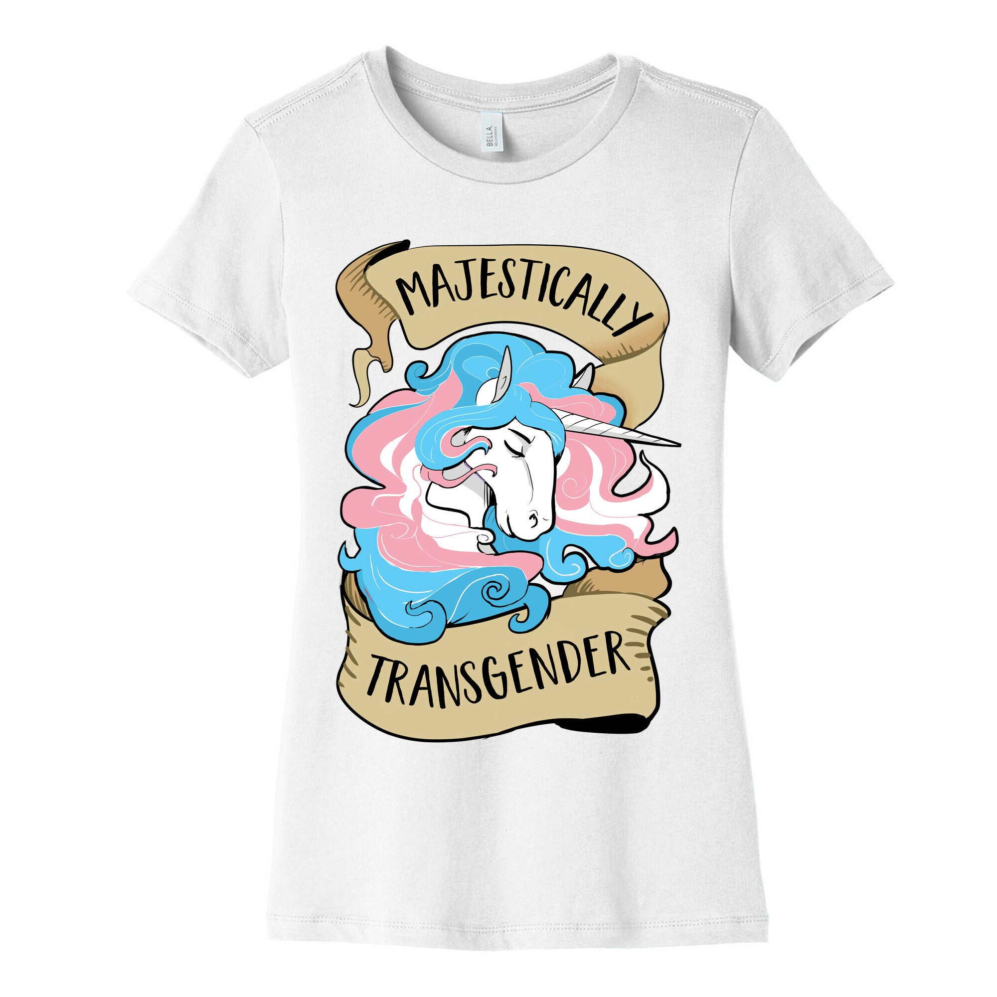 Majestically Transgender Women's Cotton Tee