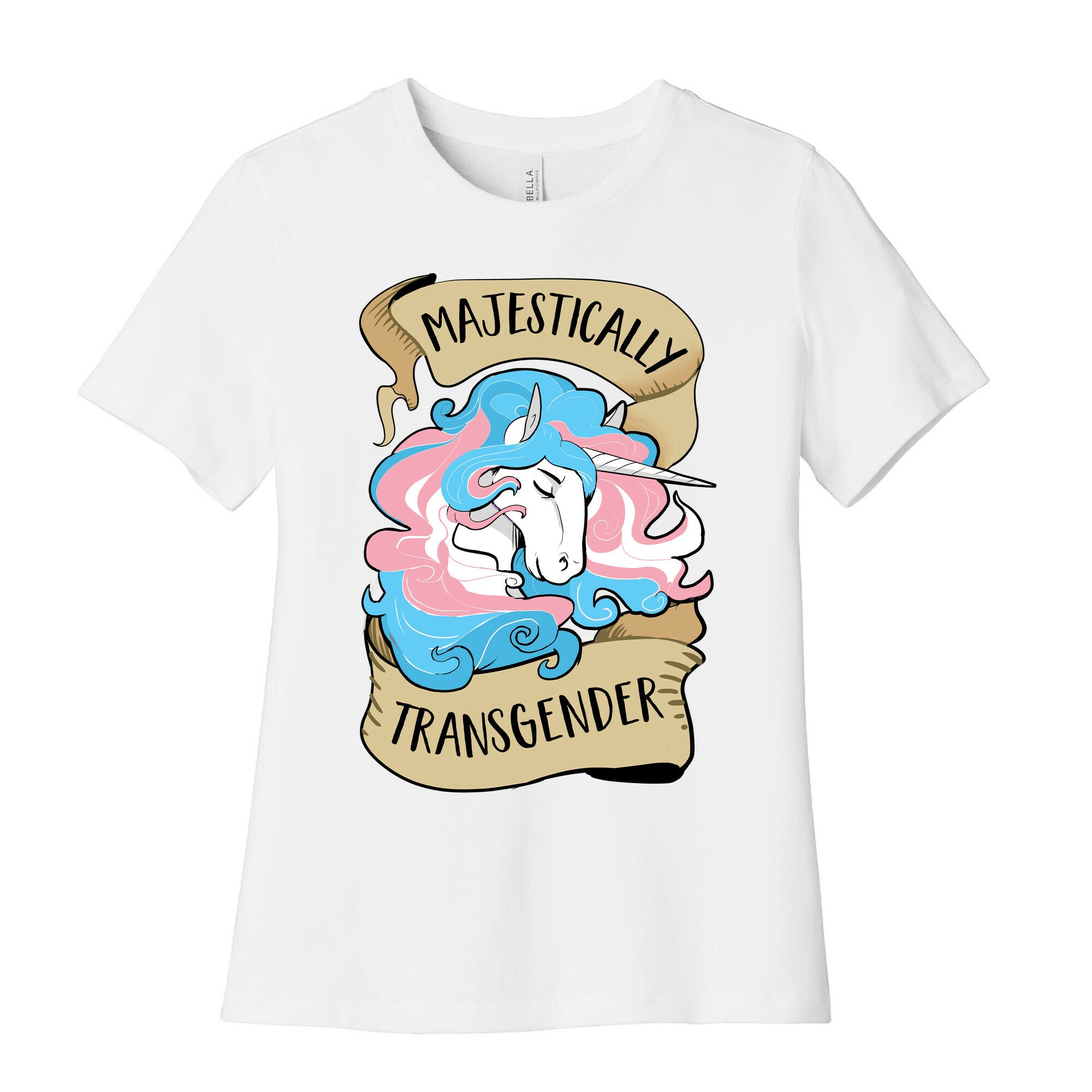 Majestically Transgender Women's Cotton Tee
