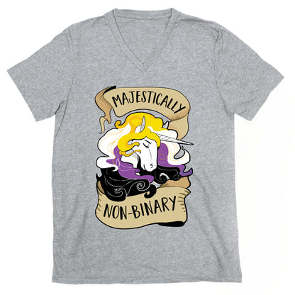 Majestically non-binary V-Neck
