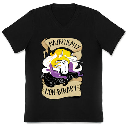 Majestically non-binary V-Neck