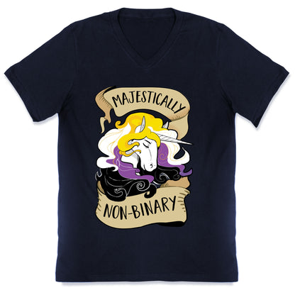 Majestically non-binary V-Neck