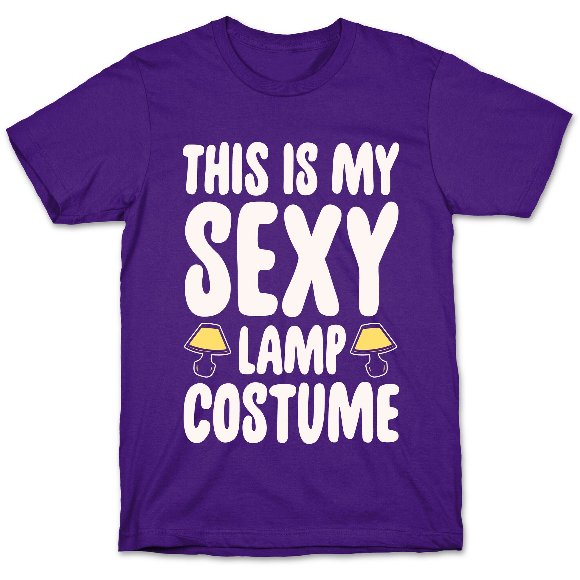 This Is My Sexy Lamp Costume Pairs Shirt White Print T-Shirt
