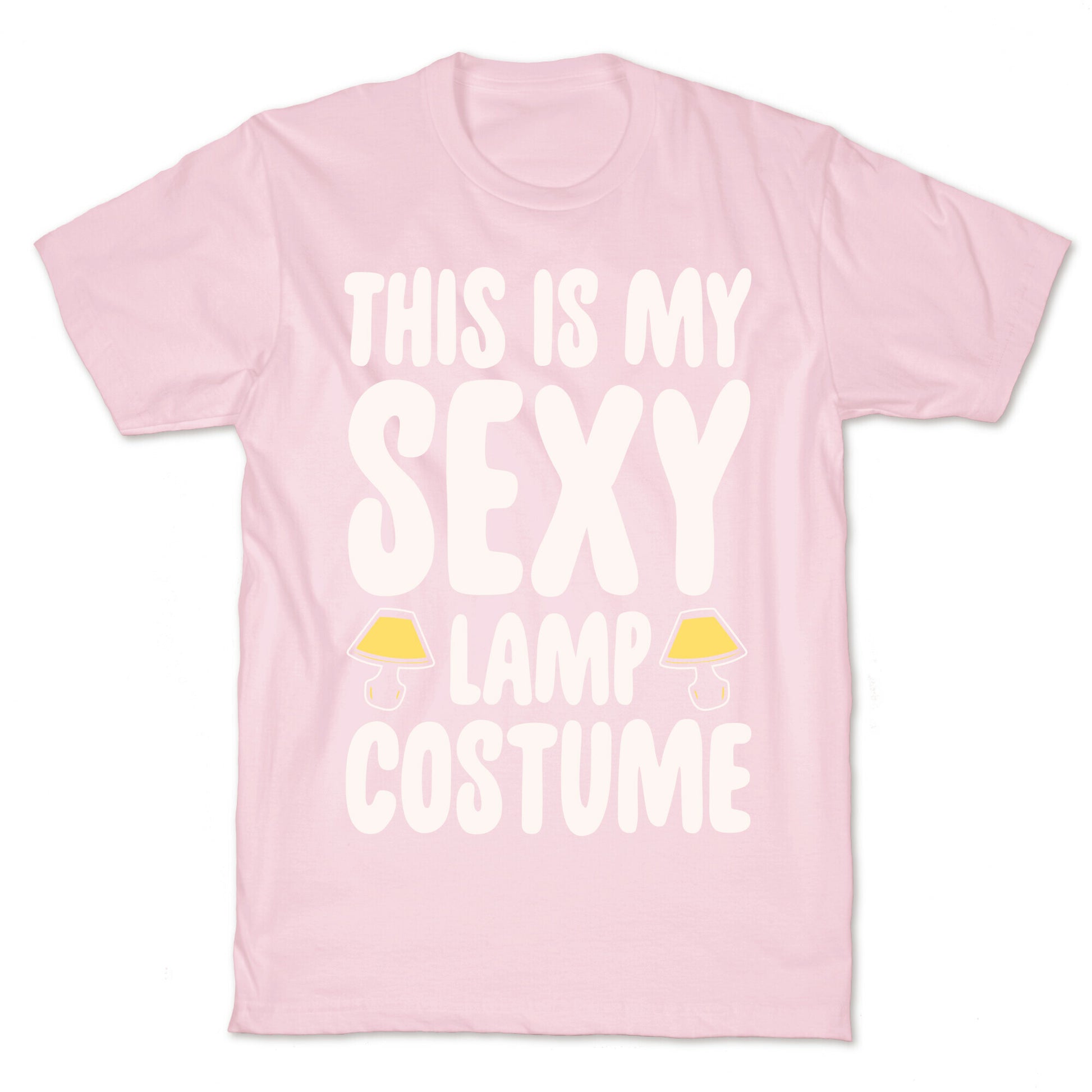 This Is My Sexy Lamp Costume Pairs Shirt White Print T-Shirt