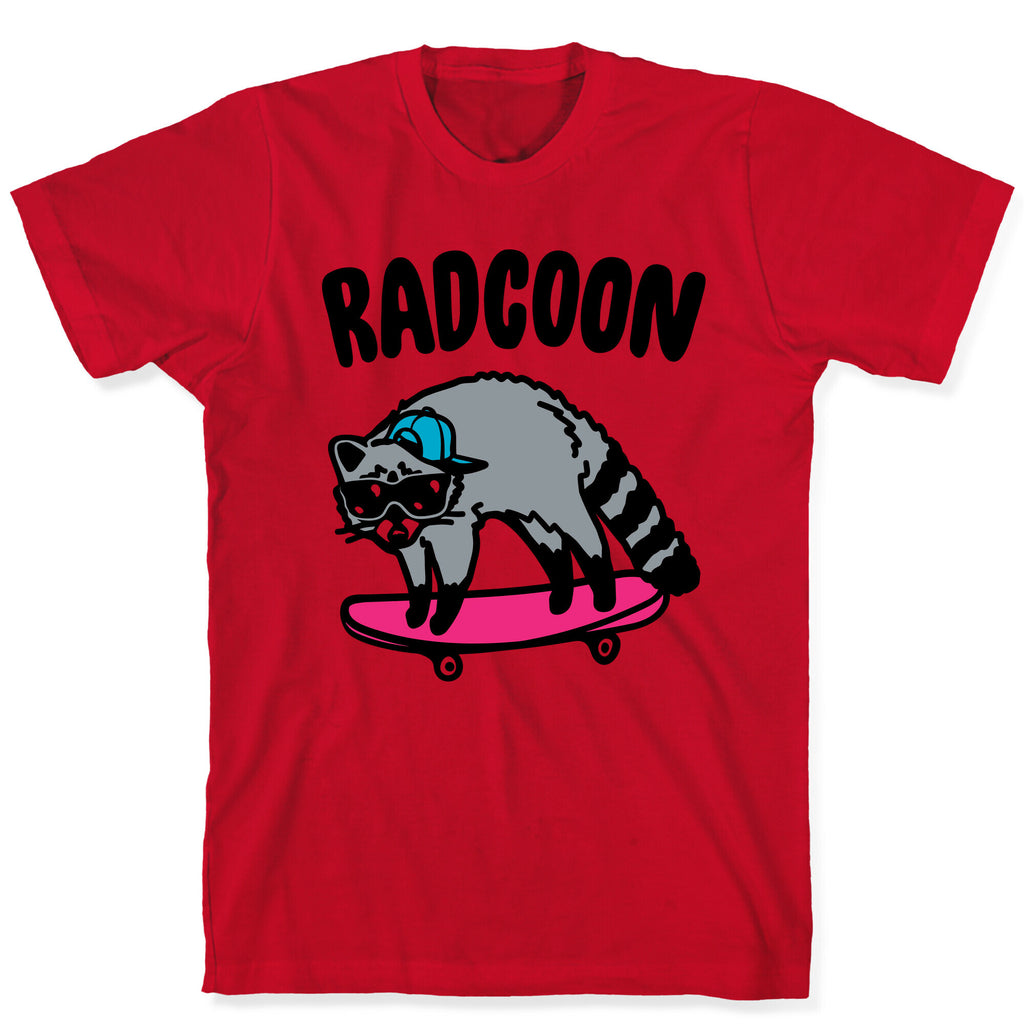 Radcoon Rad Raccoon Parody T-Shirt