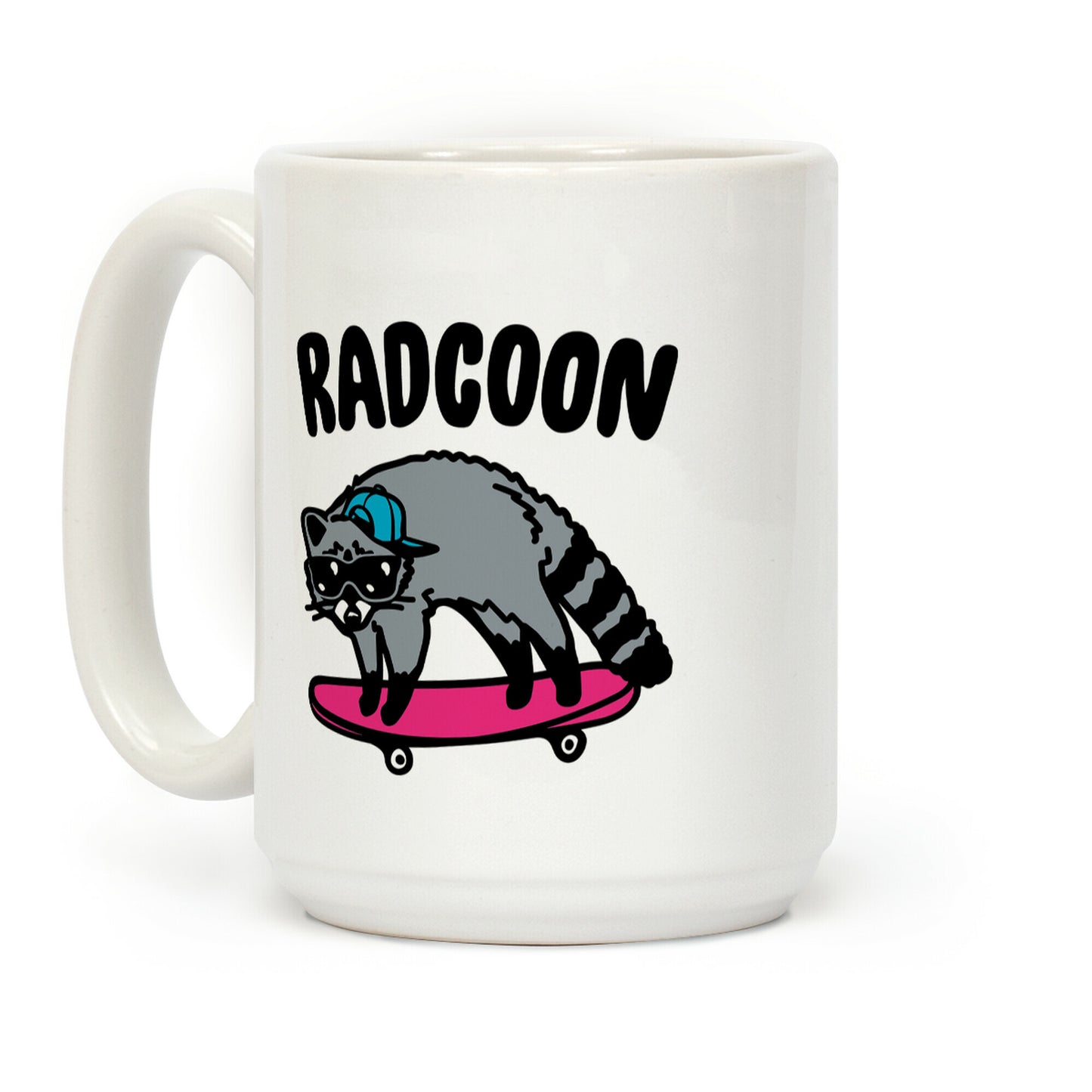 Radcoon Rad Raccoon Parody Coffee Mug