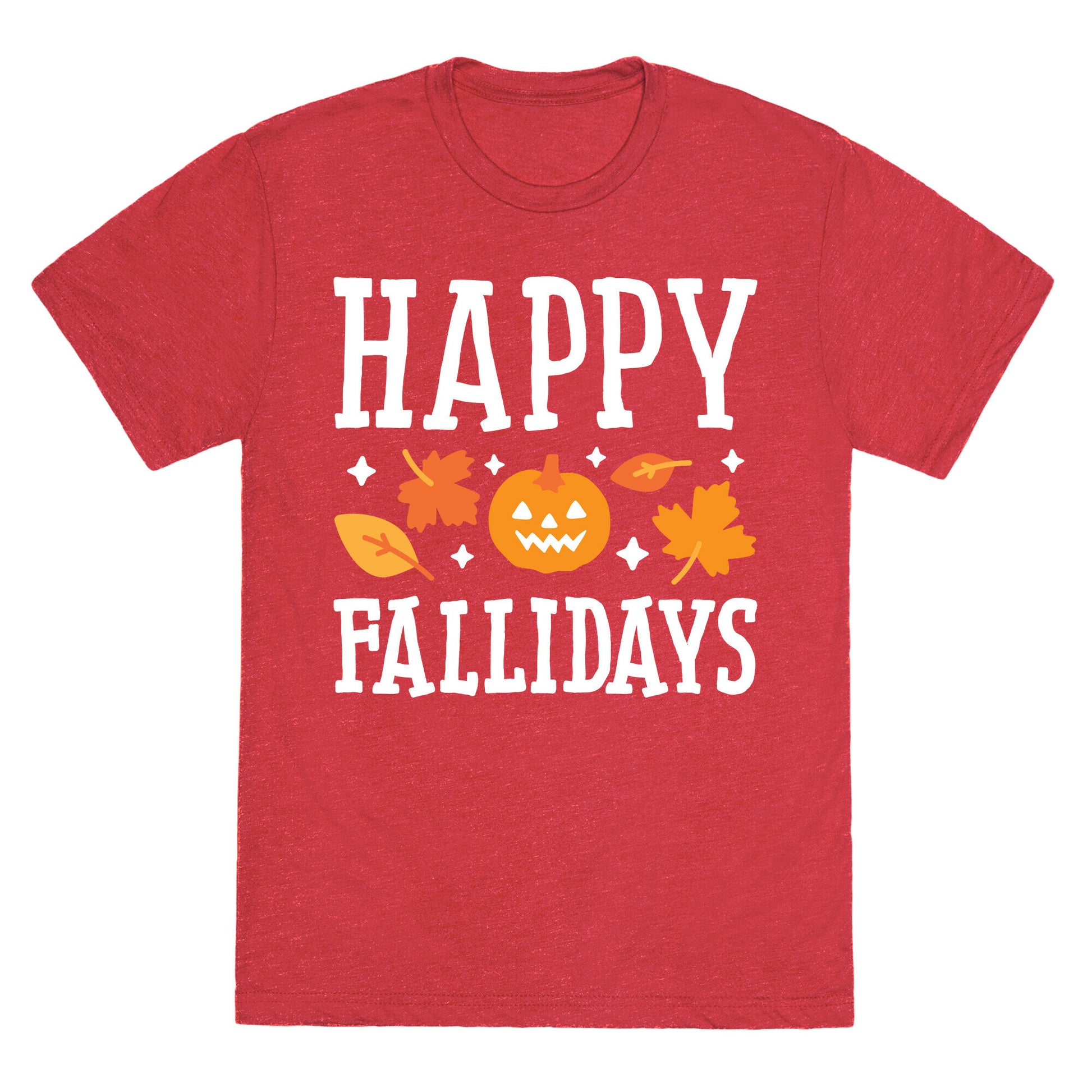 Happy Fallidays Unisex Triblend Tee