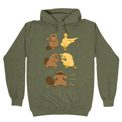 Platypus fusion dance Hoodie