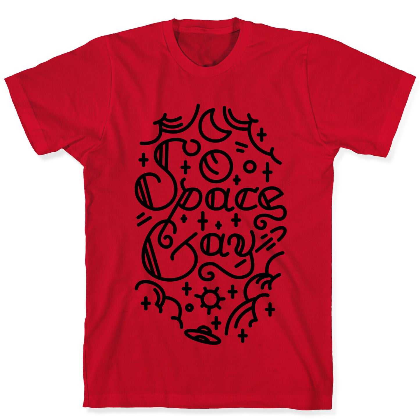 Space Gay  T-Shirt