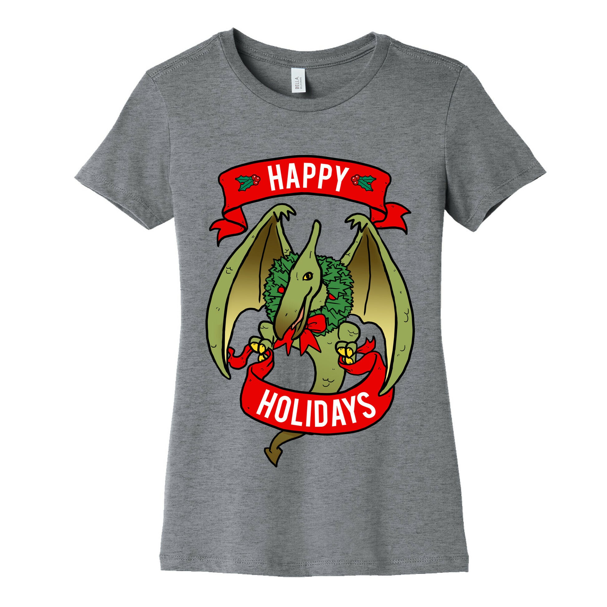 Christmas Pterodactyl (Community) Women's Cotton Tee