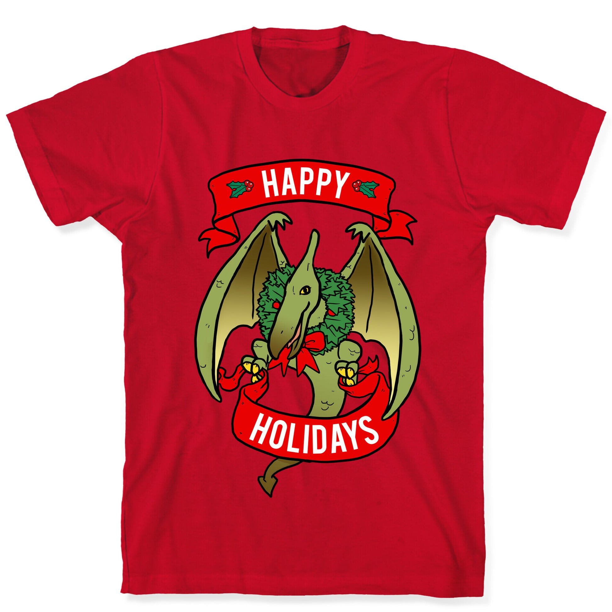 Christmas Pterodactyl (Community) T-Shirt