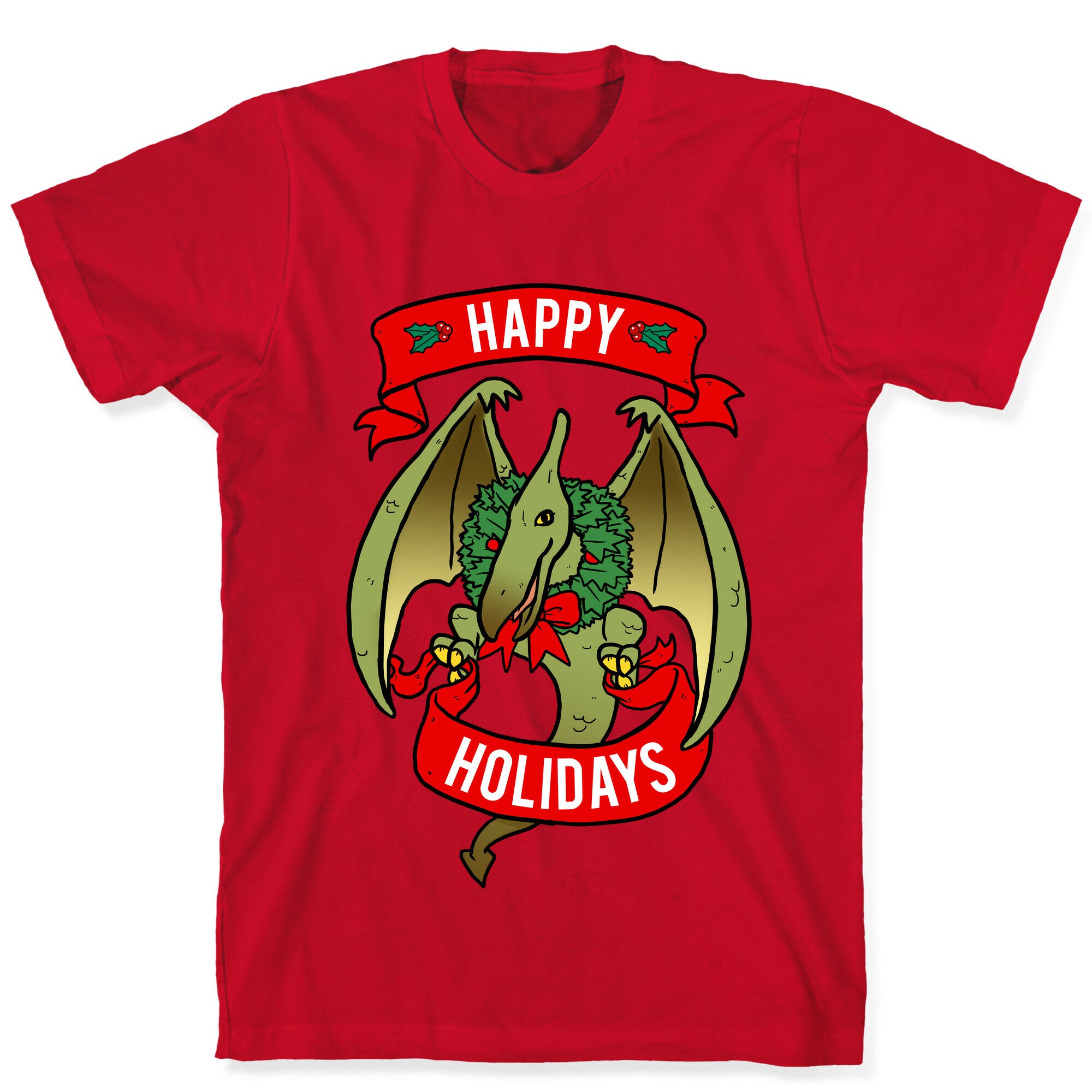 Christmas Pterodactyl (Community) T-Shirt