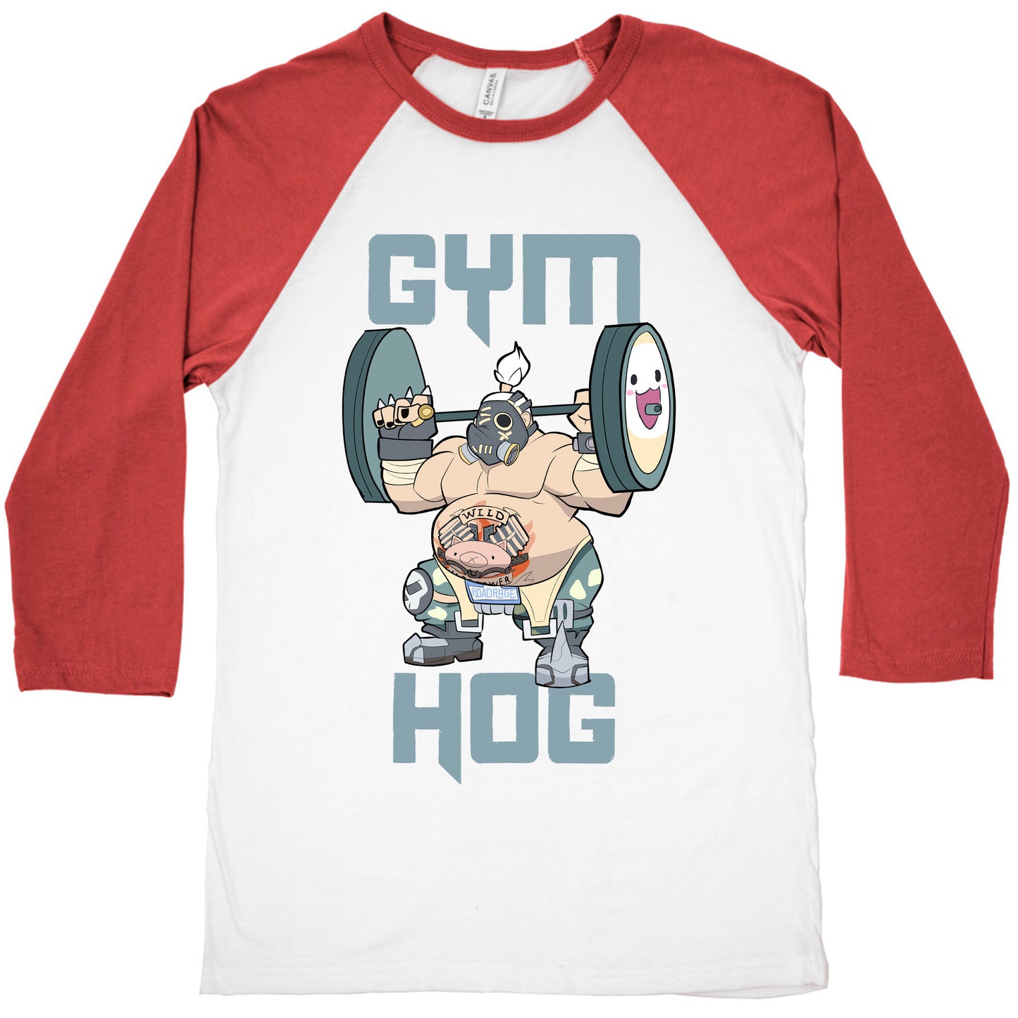 Gym Hog Baseball Tee