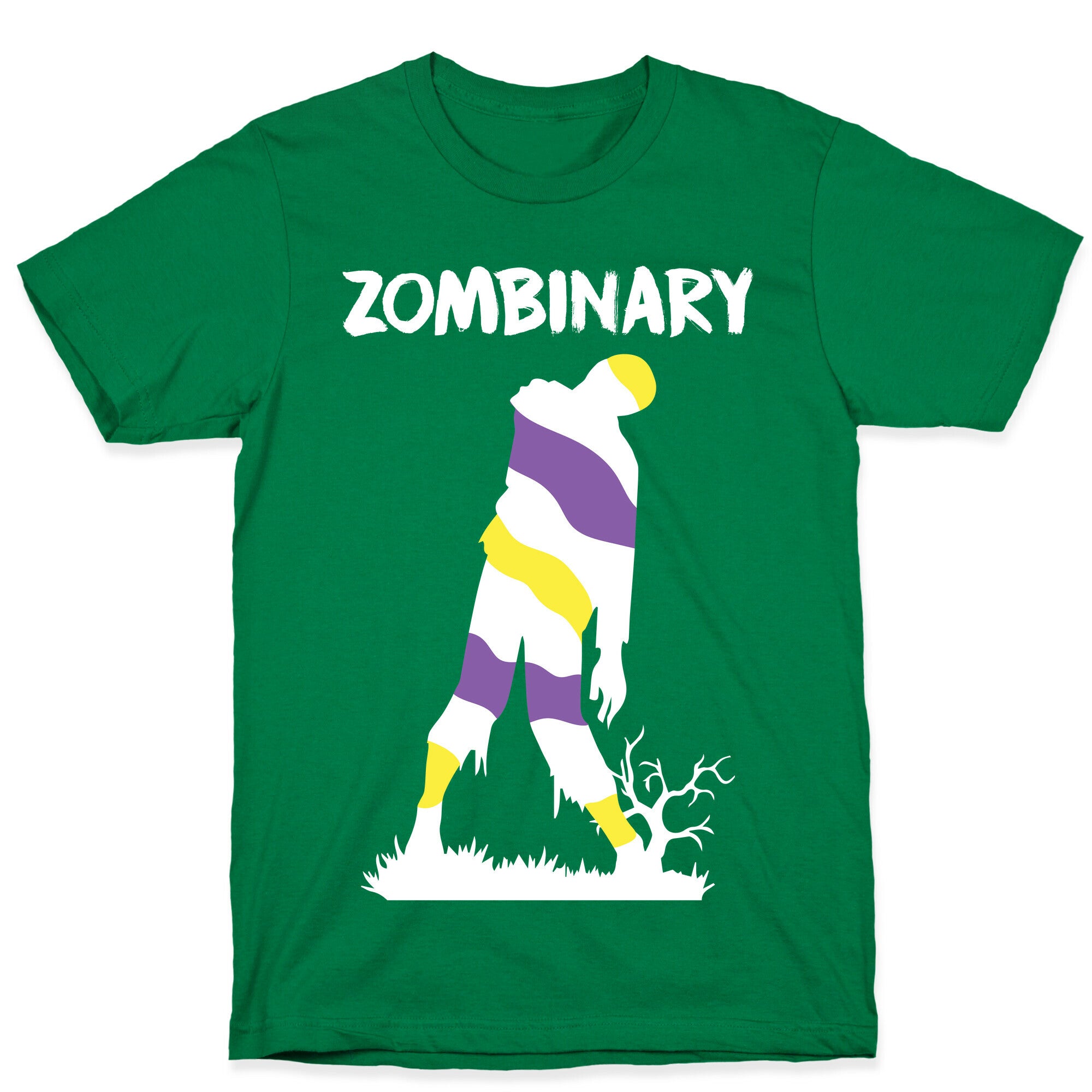 Zombinary Nonbinary Zombie T-Shirt