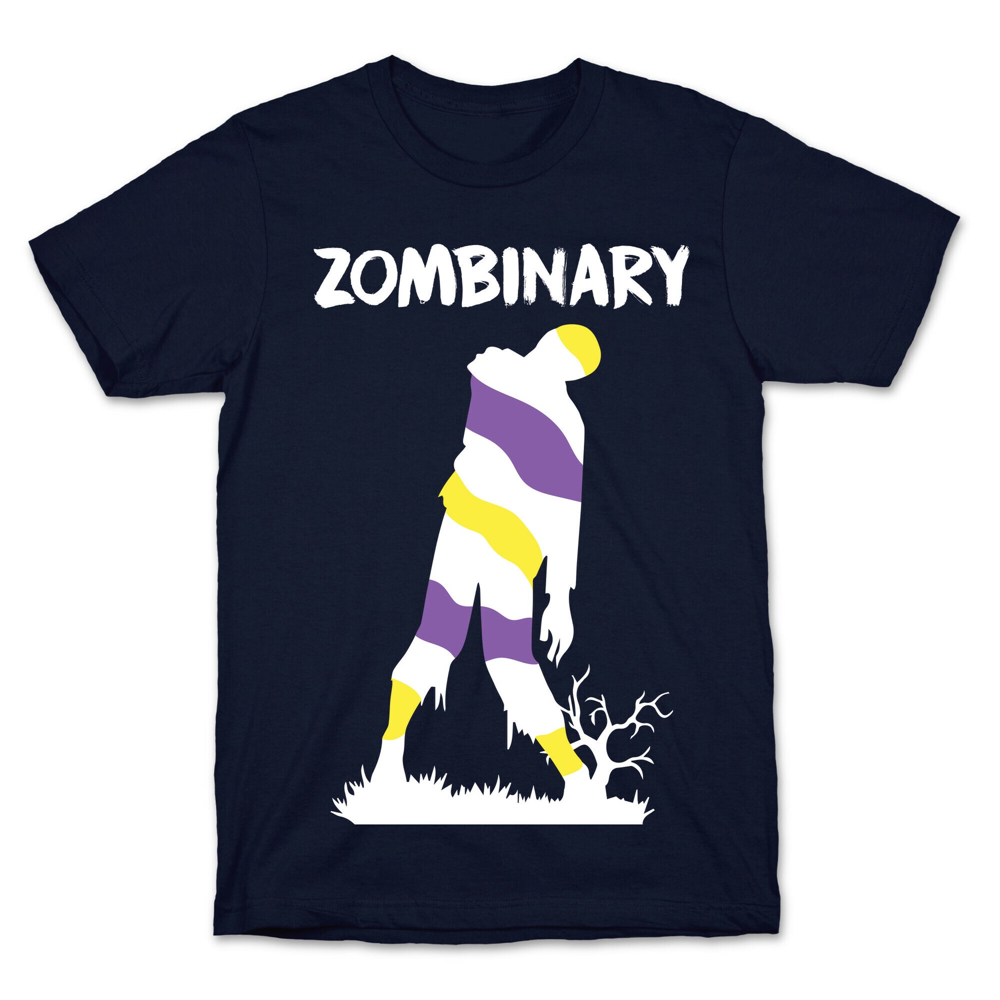 Zombinary Nonbinary Zombie T-Shirt
