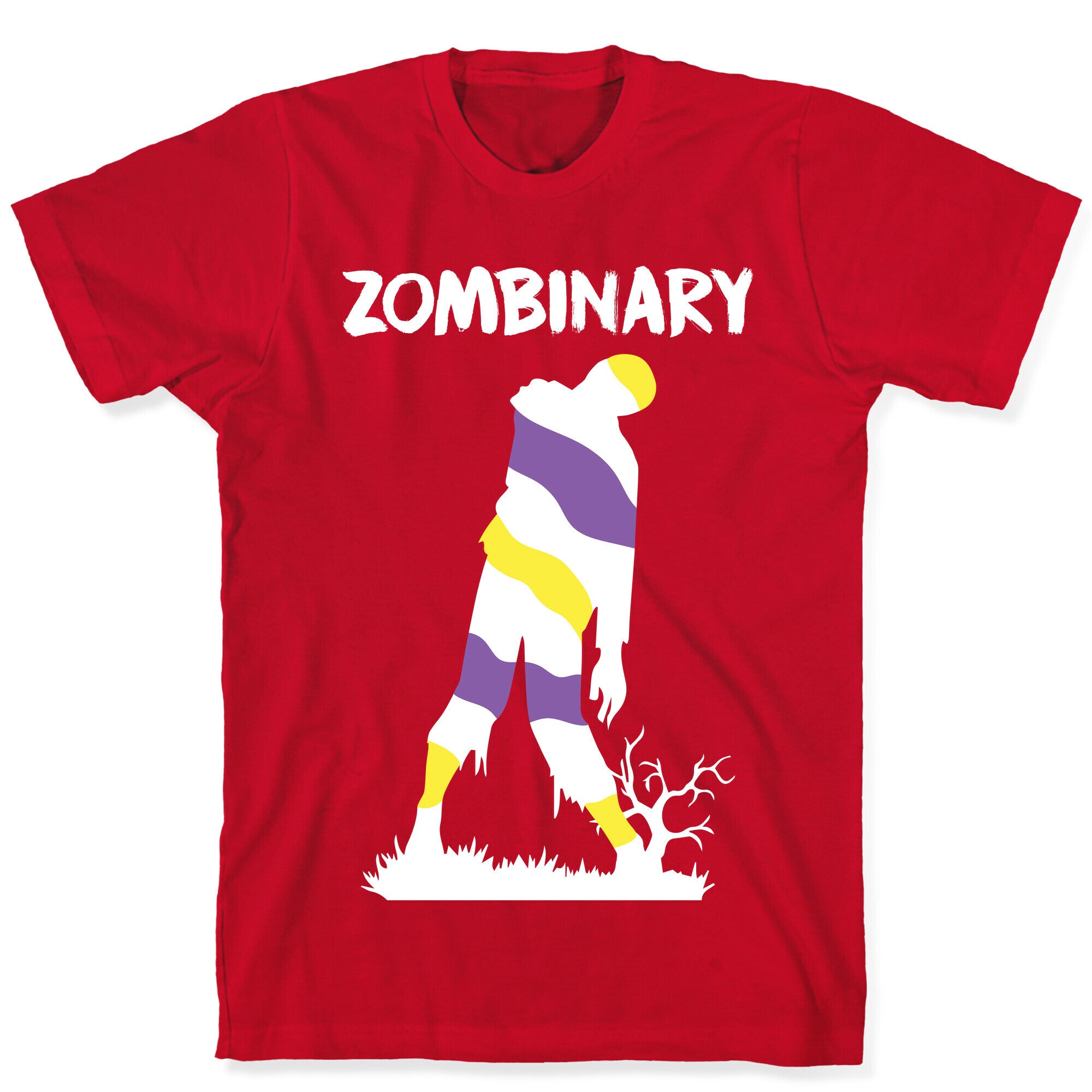 Zombinary Nonbinary Zombie T-Shirt
