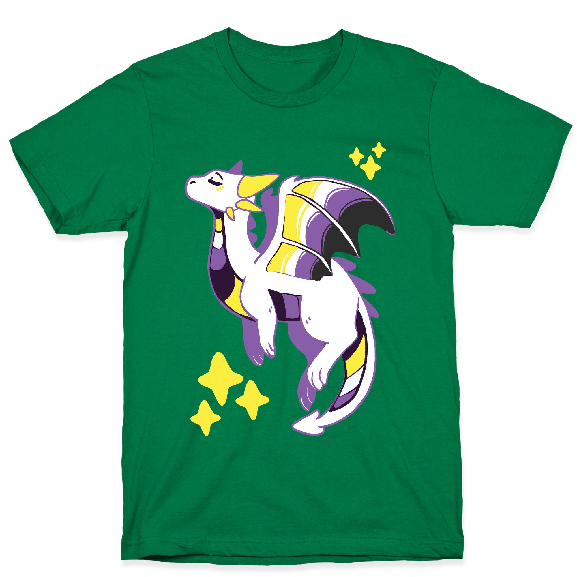 Non-Binary Pride Dragon T-Shirt