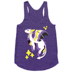 Non-Binary Pride Dragon Racerback Tank