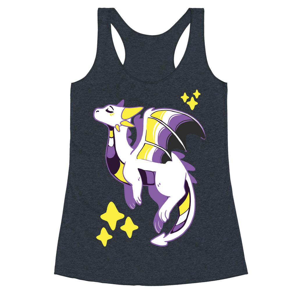 Non-Binary Pride Dragon Racerback Tank