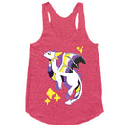 Non-Binary Pride Dragon Racerback Tank