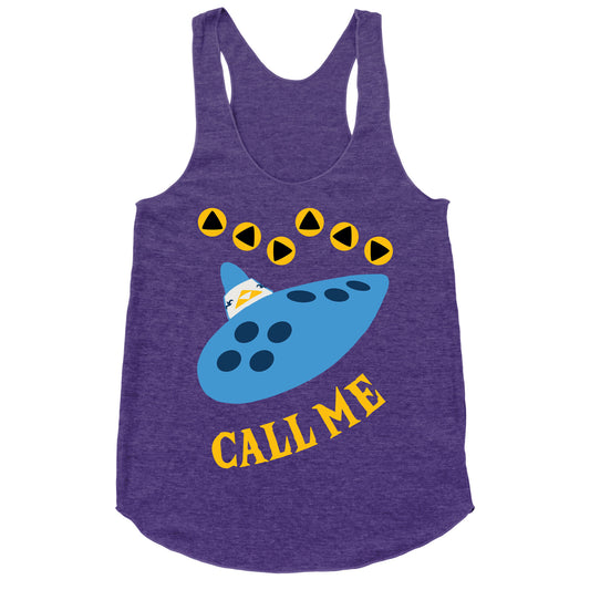 Call Me Zelda Ocarina Racerback Tank