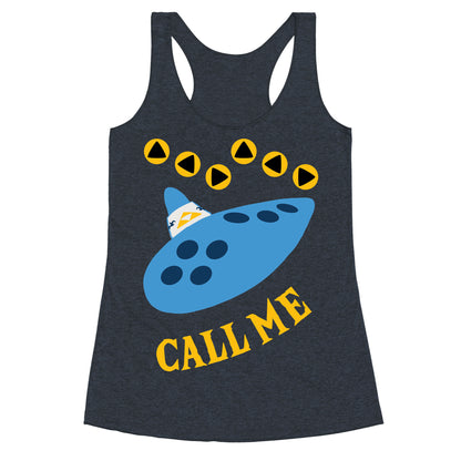 Call Me Zelda Ocarina Racerback Tank