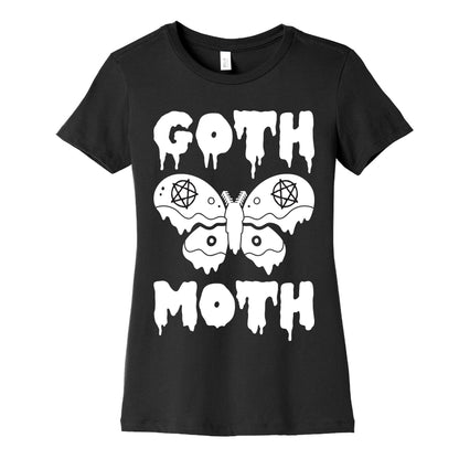 Goth Moth Women's Cotton Tee