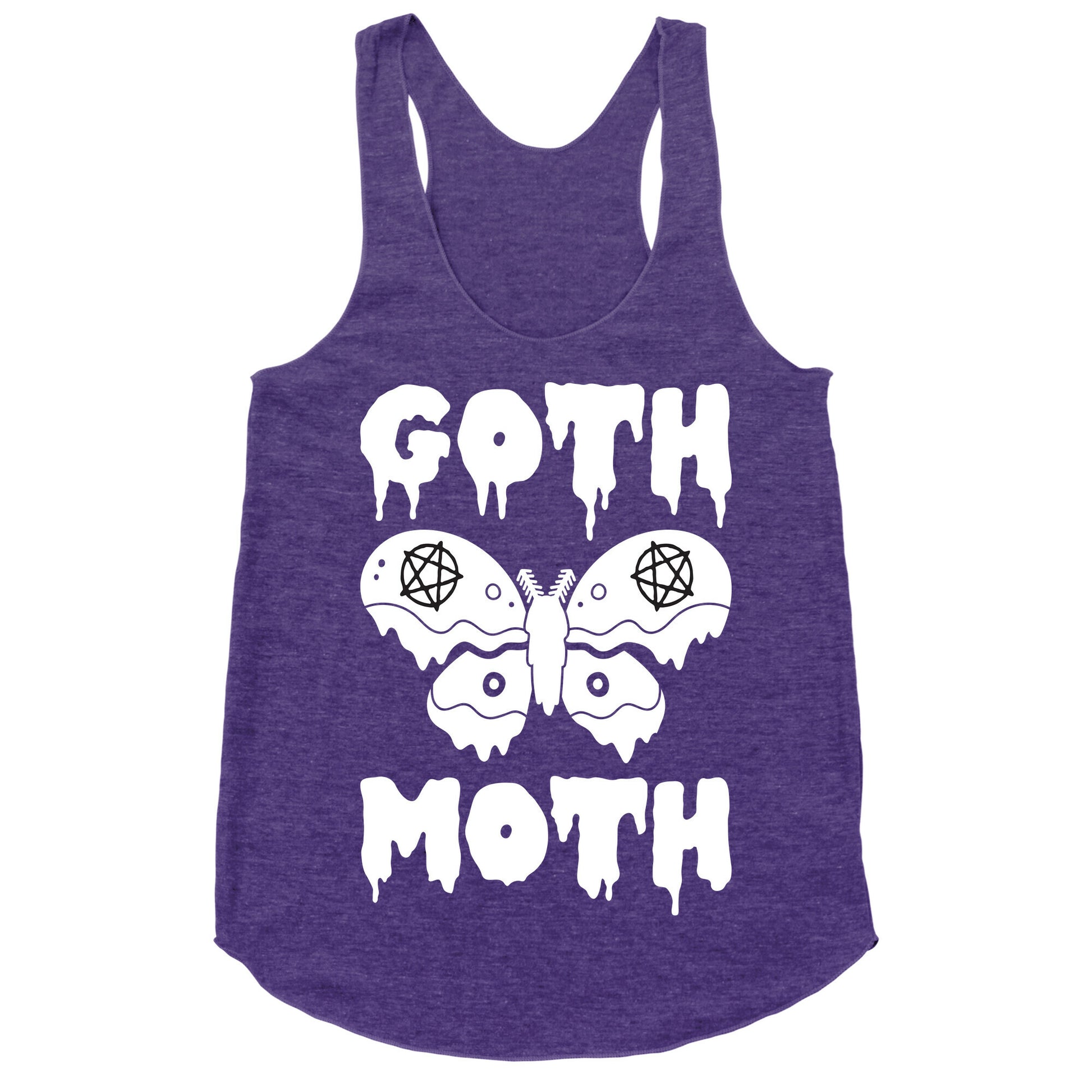 Goth Moth Racerback Tank