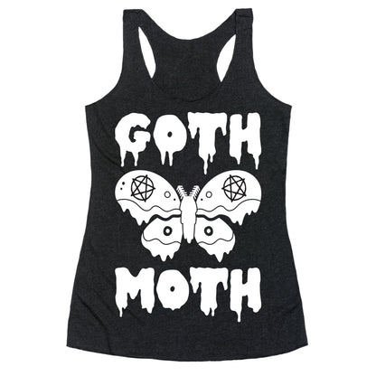 Goth Moth Racerback Tank