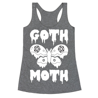 Goth Moth Racerback Tank